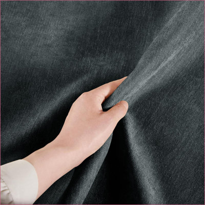 Canapés modulaires, siège profond en U moderne à 3 places avec rangement et amp; 2 repose-pieds | Gris anthracite | Chenille