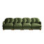 Canapé d'angle compressif en chenille, grand format, canapé moderne 4 places en bois massif pour la maison-619594000