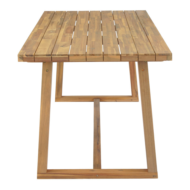 Table d'extérieur pour patio, cour arrière, jardin