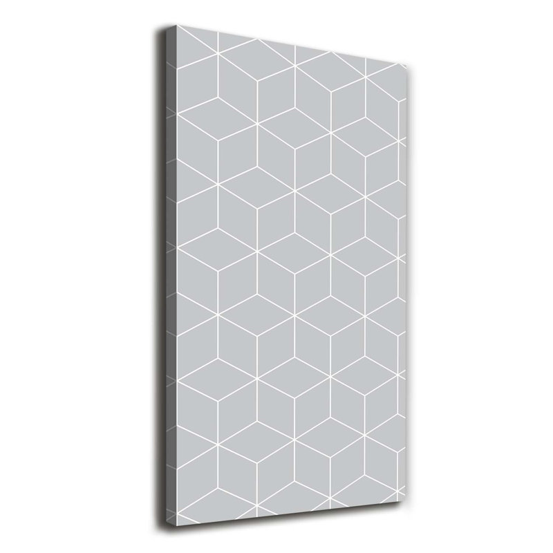 Geometric Background - Wrapped Canvas Print