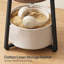 Petite table d'appoint ronde avec station de charge