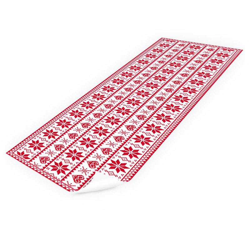 Surbhi Floral Indoor Doormat, 65 x 255 cm