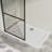 34.02'' - W x 72.02'' H Door Framed Fixed Glass Panel with