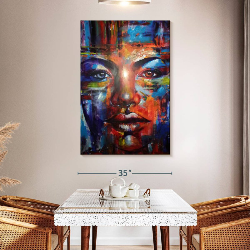 Leisha Skye, 51" H x 34" W
