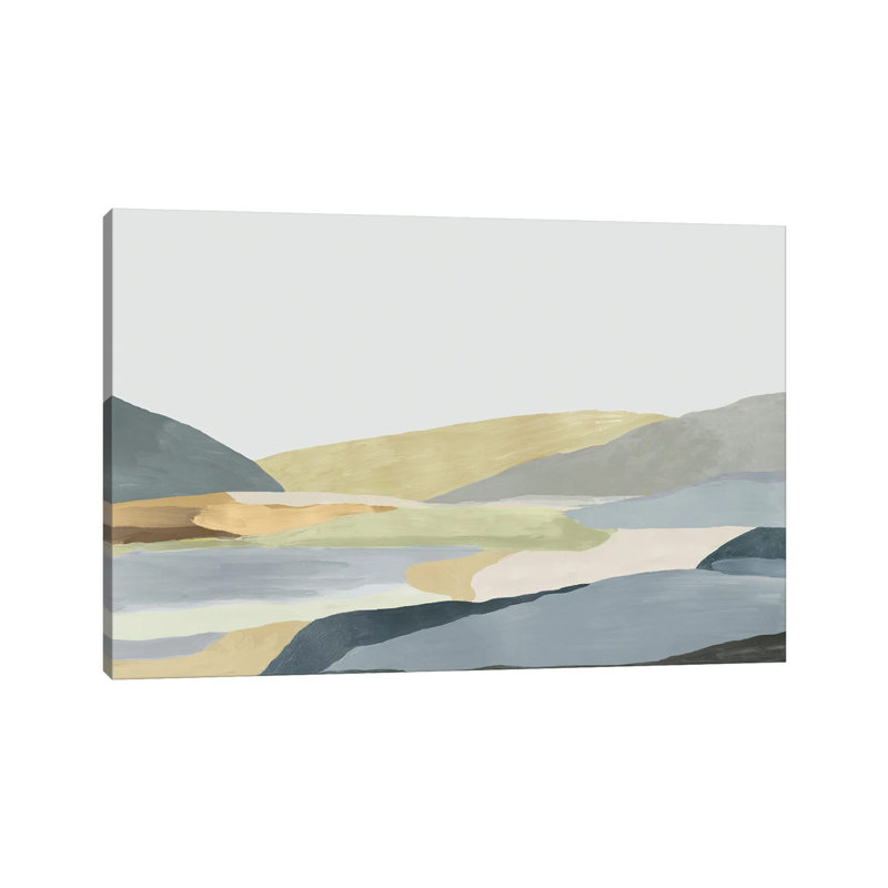 Warm Hills II 1 Piece Wrapped Canvas Painting, 101.6 cm H x 66.04 cm W x 3.175 cm D