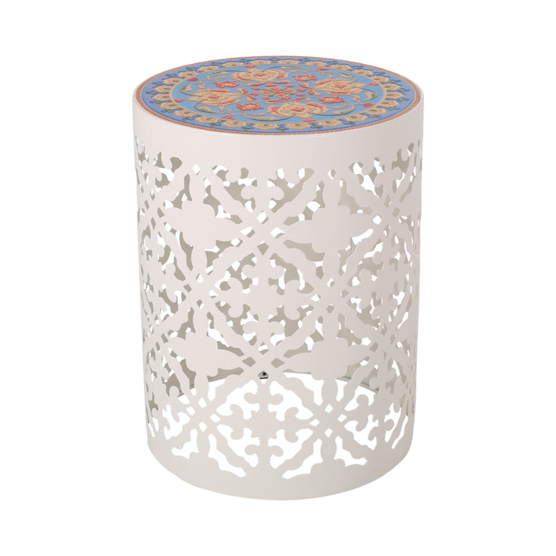 Castana Side Table (Only Include Table), White
