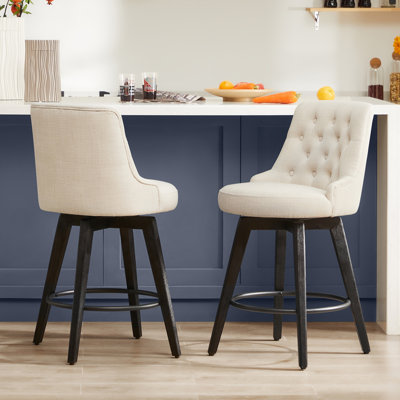 Arjean Tufted Swivel Stool