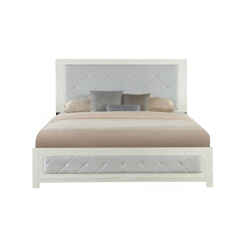 Beige Linen & Beige Queen Bed