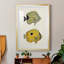 Poisson jaune et gris III - impression-608808407-608808404