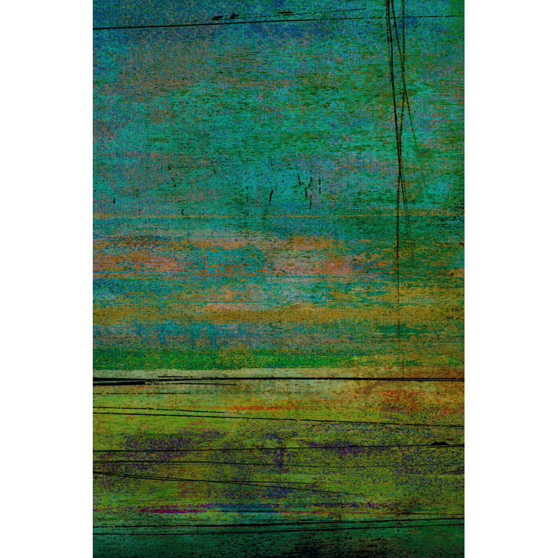 Sea Floor II 1 Piece Wrapped Canvas Painting, 30cm H x 20cm W x 3.8cm D