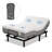 Adjustable Bed Frame With Memory Foam Mattress-276670677