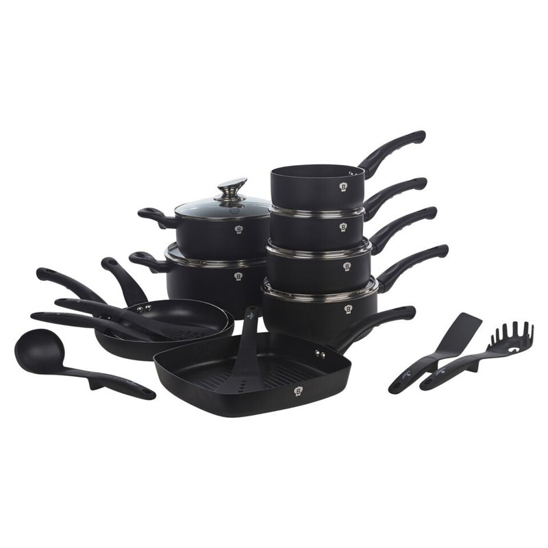 20 - Piece Aluminum Cookware Set