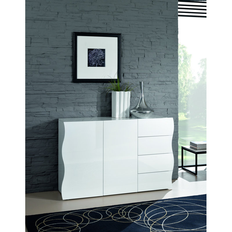 Colbie 130cm Sideboard, White