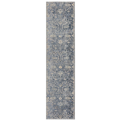 Tapis bleu Devoria