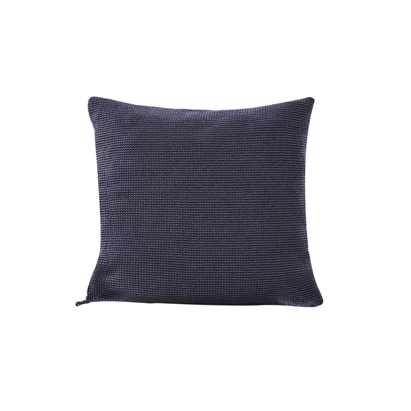 Turquoise Crocheted Toss Pillow 20"x20", Turquoise
