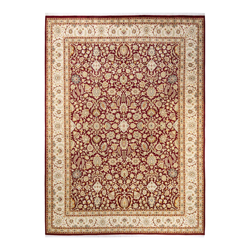 Classic One-of-a-Kind 9' 1" X 12' 5" Hand Knotted Area Rug