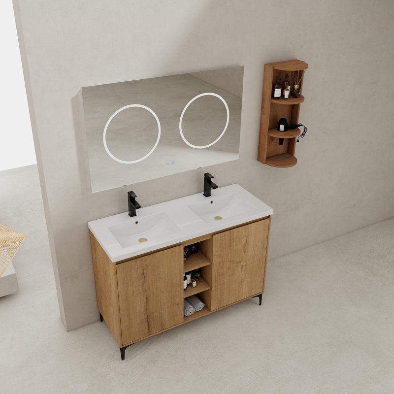 Wall-Mounted Bathroom Vanity
