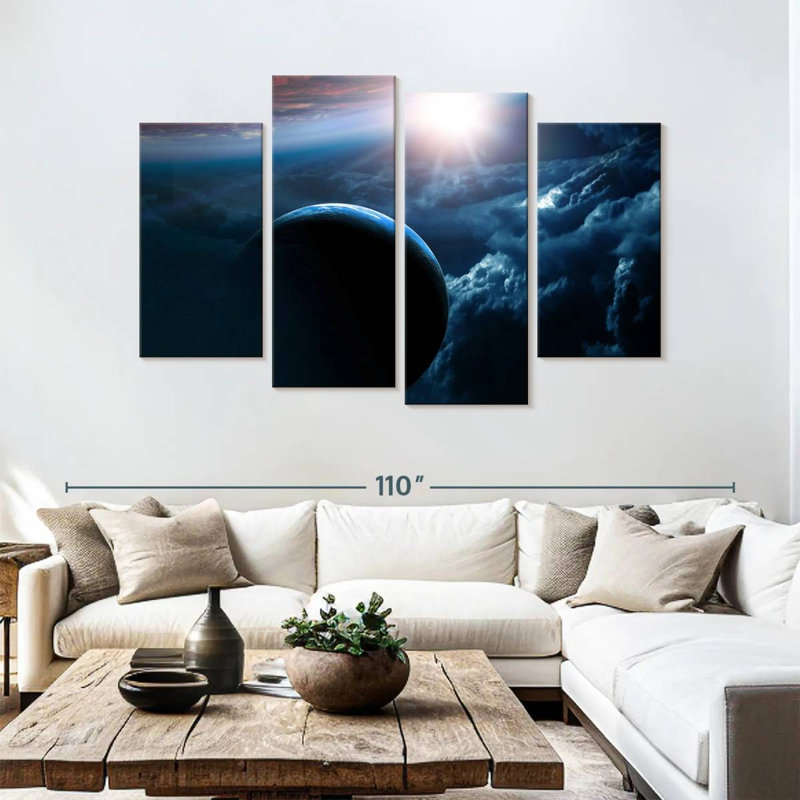 Oberle Space Sunrise, 54"H x 84"W