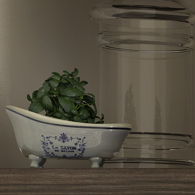 Kingston Brass Le Savon 5-11/16-Inch Mini Tub