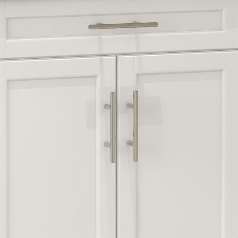 Îlot de cuisine sur roulettes, chariot de cuisine roulant avec comptoir en acier inoxydable, tiroir, porte-serviettes et porte-épices, chariot de rangement utilitaire