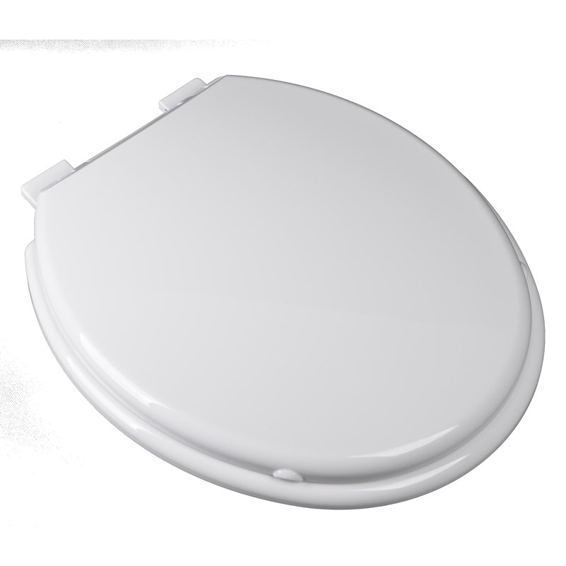 Combinaison de fermeture lente Premium-siège de toilette rond en plastique Family