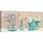 Floral Setting With Glass Vases by Jenny Thomlinson - Wrapped Canvas Painting-1574563156