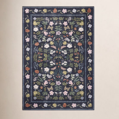 Canopy Black Area Rug