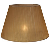 Ralls 39cm H Organza Empire Lamp Shade in Brown