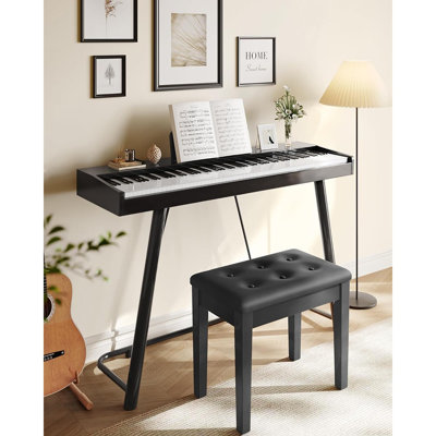 Banc de rangement en simili cuir Newsome