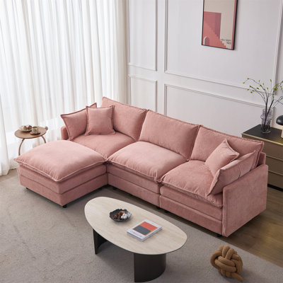 Canapé modulaire de 105 po