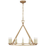 Chapman & Myers Darlana Medium Single Ring Chandelier