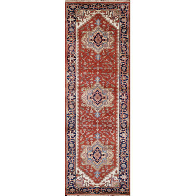 Serapi Hand Knotted Wool Oriental Area Rug