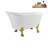 51.2'' x 25.6'' Soaking Acrylic Bathtub-72770756-76231172
