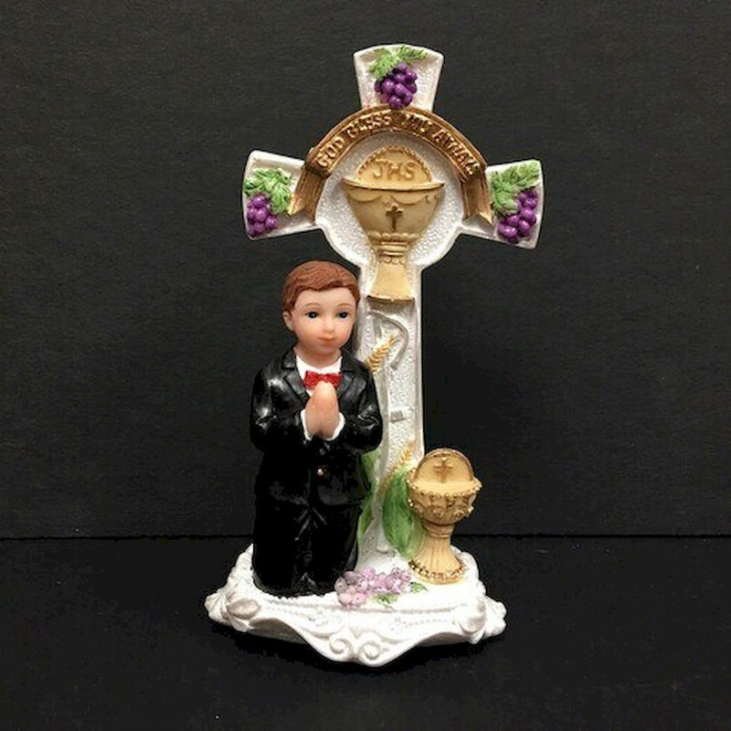 Figurine Hoxton Boy Praying First Communion