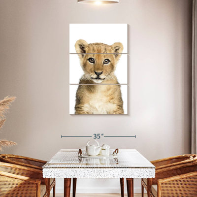Adorable bébé lion Brampt