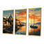 «Italian Hidden Gems Coastline Sunset I - Italie», art mural paysage-100109573-100109581