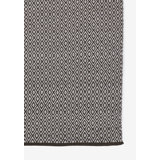 River Geometric Area Rug in Brown