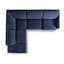 Ameyaa 4 Seater Velvet Sofa Bed