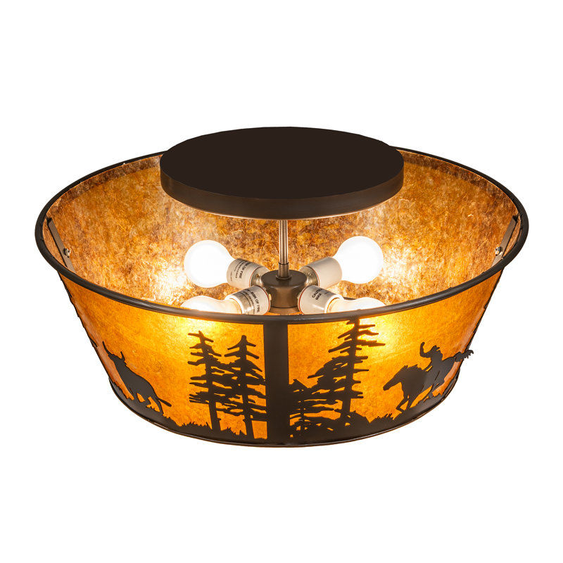 4 - Light Flush Mount