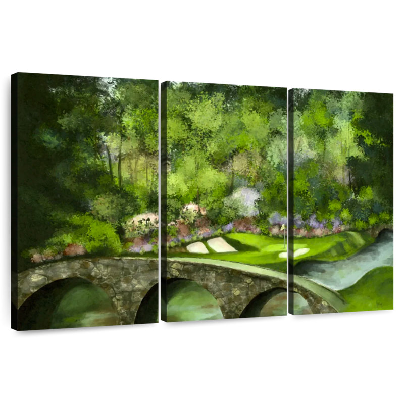 Sireci Amen Corner, 32" H x 50" W