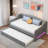 Wincott  Daybed With Led Belt And Trundle-1857696291