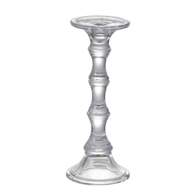 Glass Tabletop Candlestick