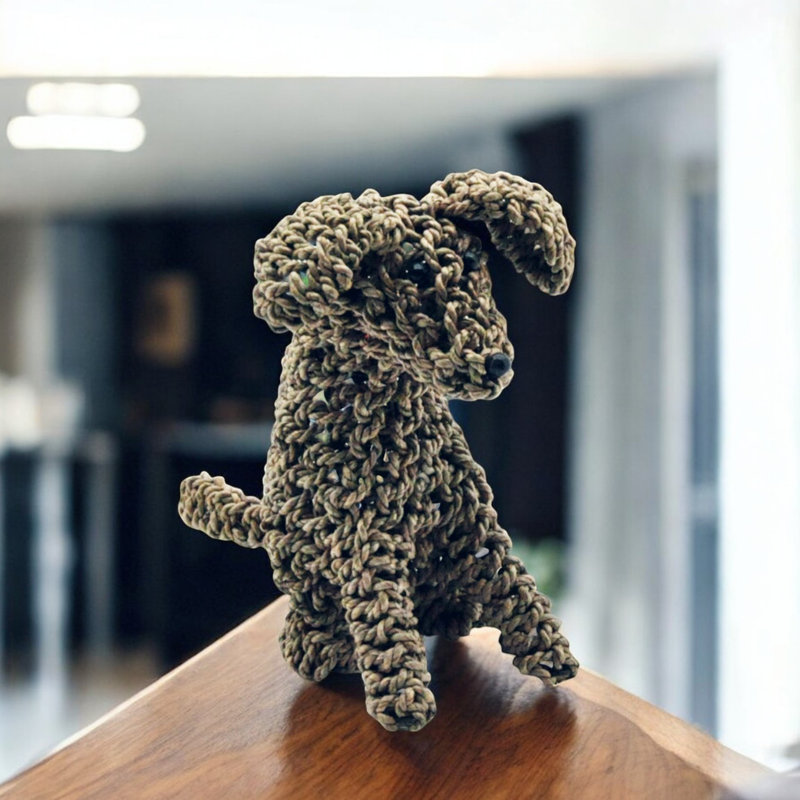 Irene Dog Seagrass Garden Statue