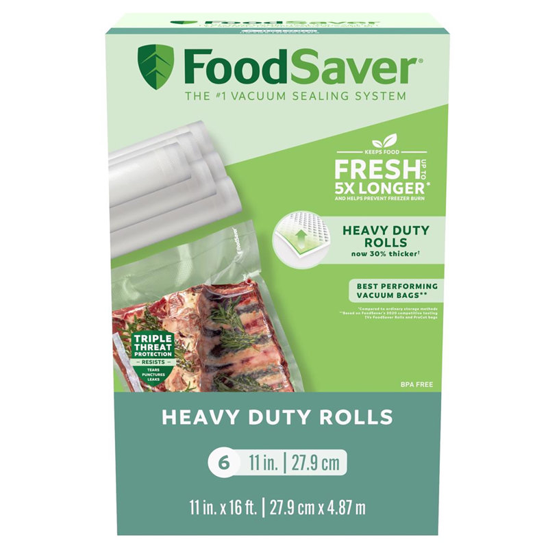 FoodSaver Clear Vacuum Sealer Roll 1 pk