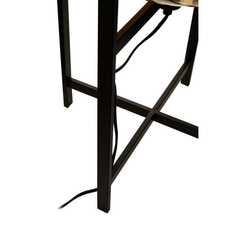 Biston 75cm Black Column Floor Lamp