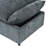 115.5" Deep Gray Modular With Comfortable Seating And Concealed Storage Construction Areas