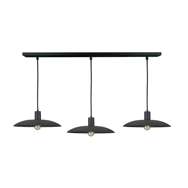 3 - Light Pendant, Black