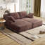 Double chaise longue surdimensionnée 77,8 po-510245056