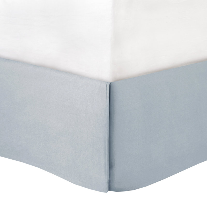 Édredon 100% coton avec matelassage texturé bleu pour une chambre chaleureuse et relaxante