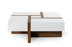 White/Walnut